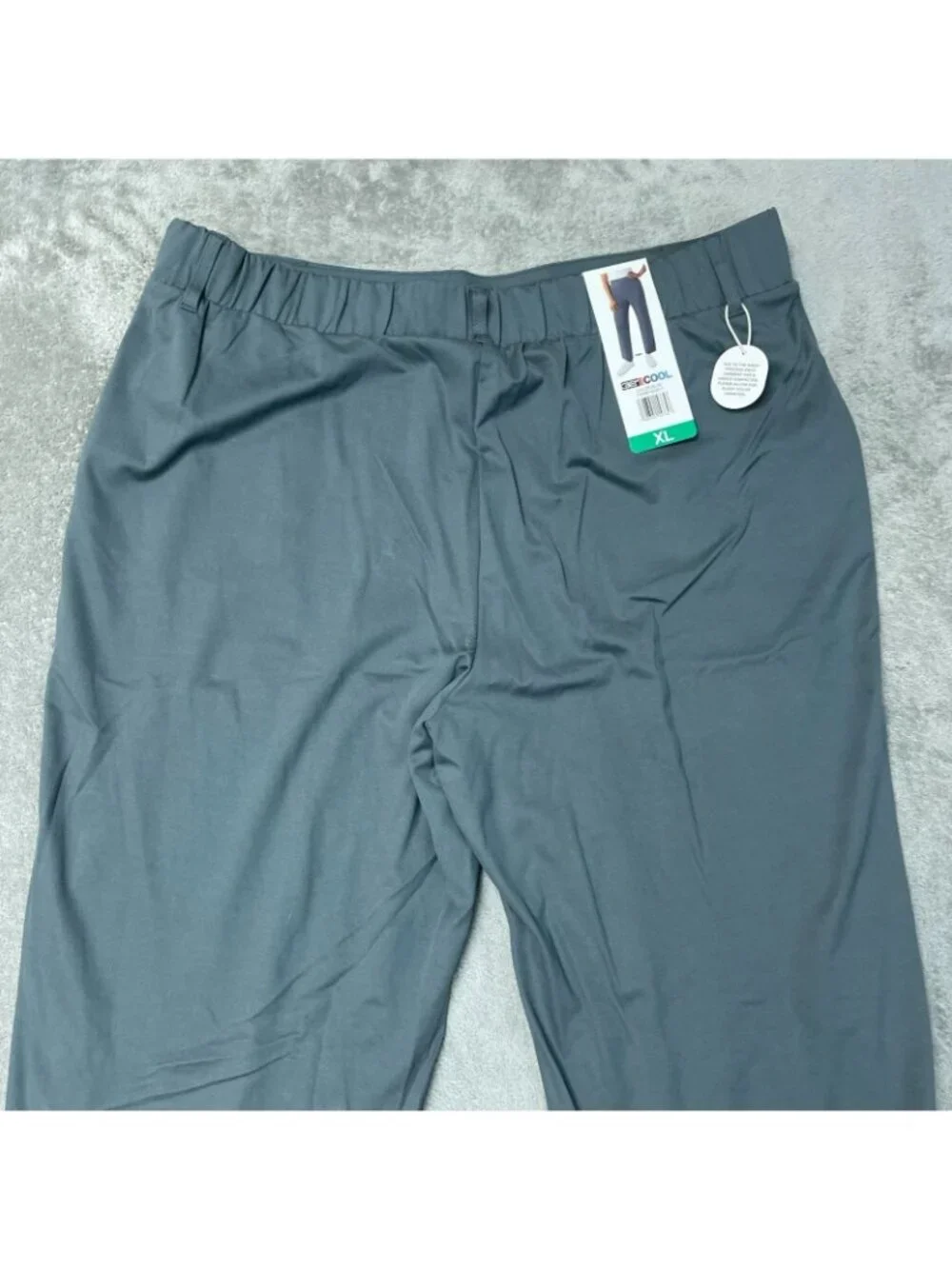 NWT 32 Degrees Cool Women's XL Stretch Pull-On Pants Blue F1185